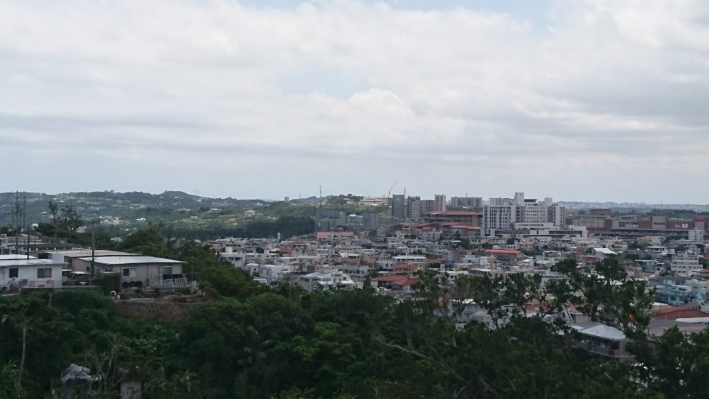 沖縄こどもの国展望台からの眺め