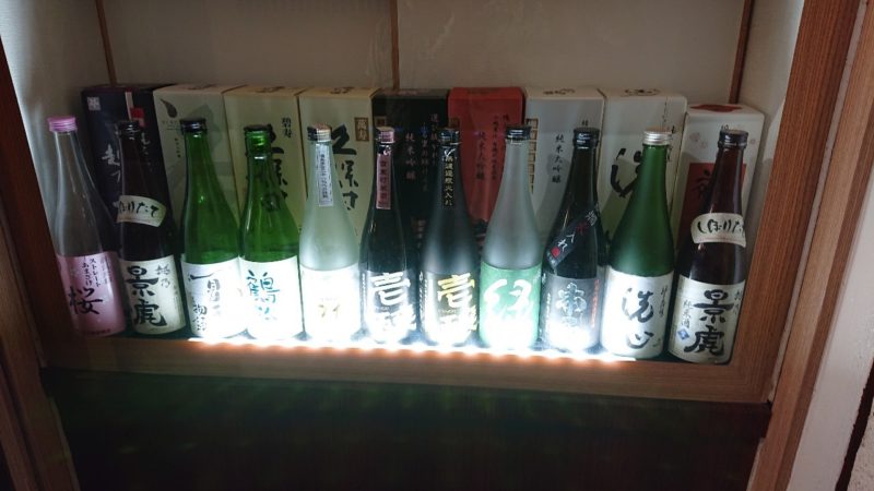 日本酒バー越佐（えっさ）沖縄市中央の日本酒