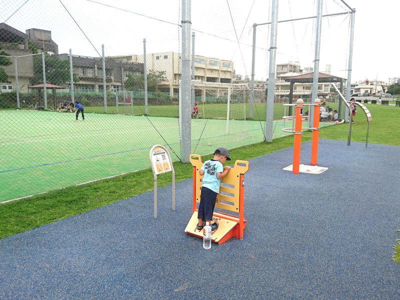 沖縄市のフットサルができる公園