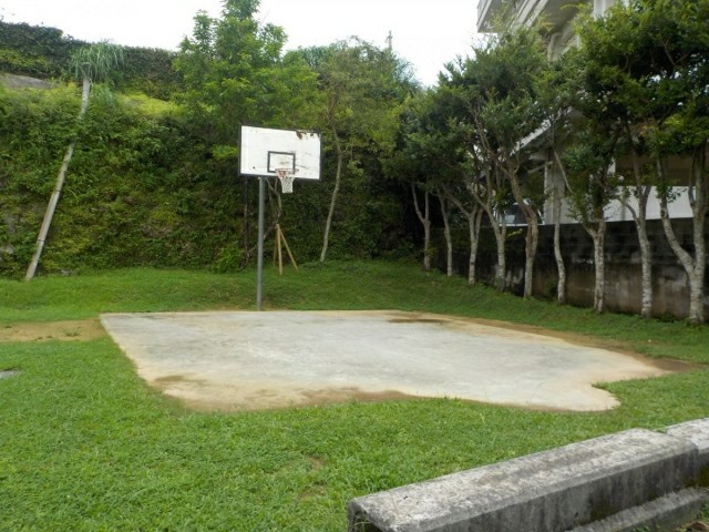 沖縄市バスケットができる公園