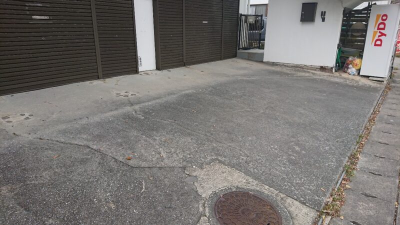中華そばいとの沖縄市泡瀬の駐車場