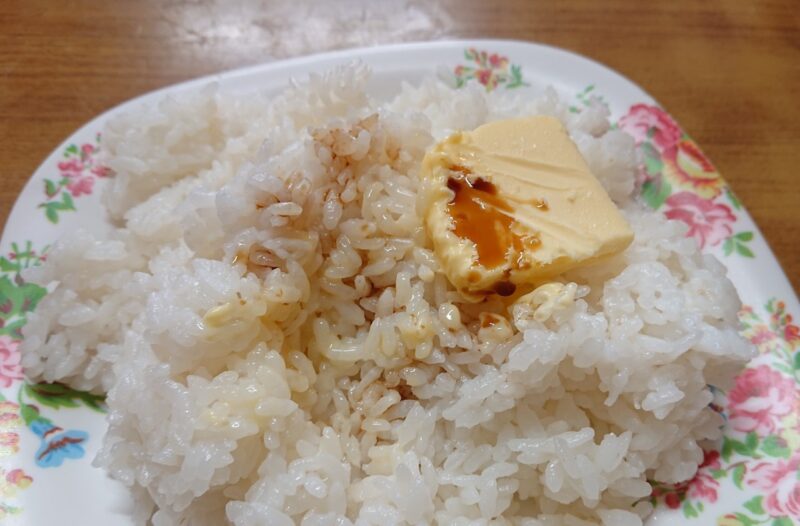 丸長食堂（まるながしょくどう）沖縄市美里のバターライス